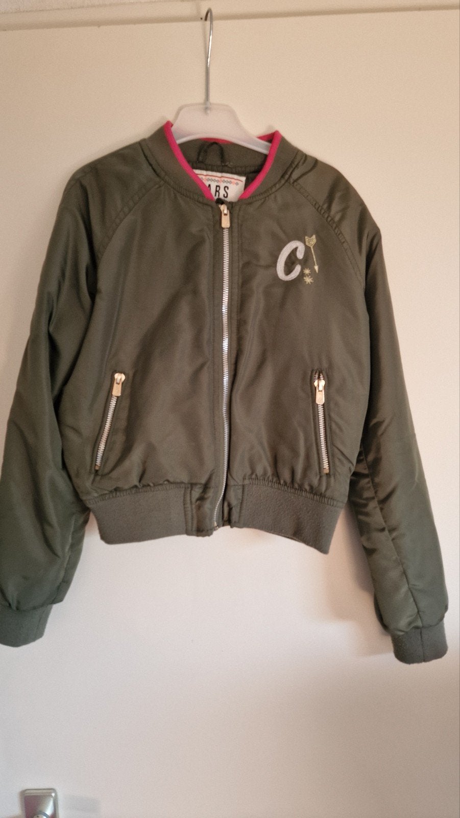 Stoere Cars Jeans bomberjack maat 10 (140) voor meisjes, Ophalen of Verzenden, Gebruikt, Cars Jeans, Meisje