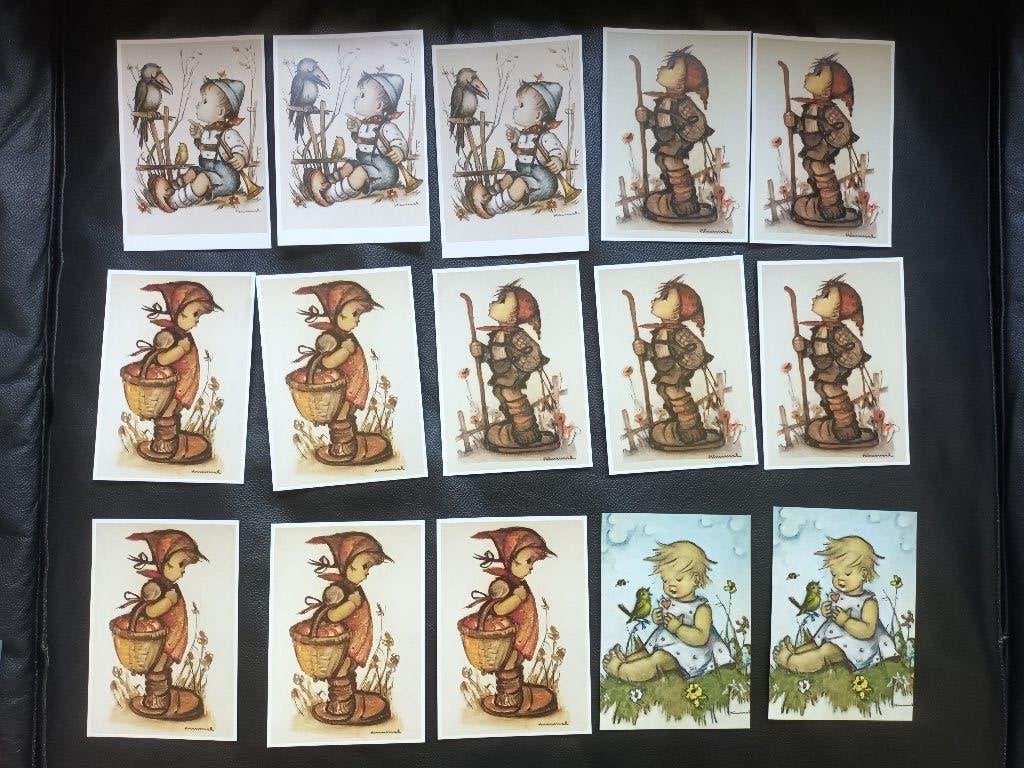 15 ansichtkaarten kaarten M I Hummel kaart MI Hummel kaart, Ophalen of Verzenden, 1980 tot heden, Ongelopen