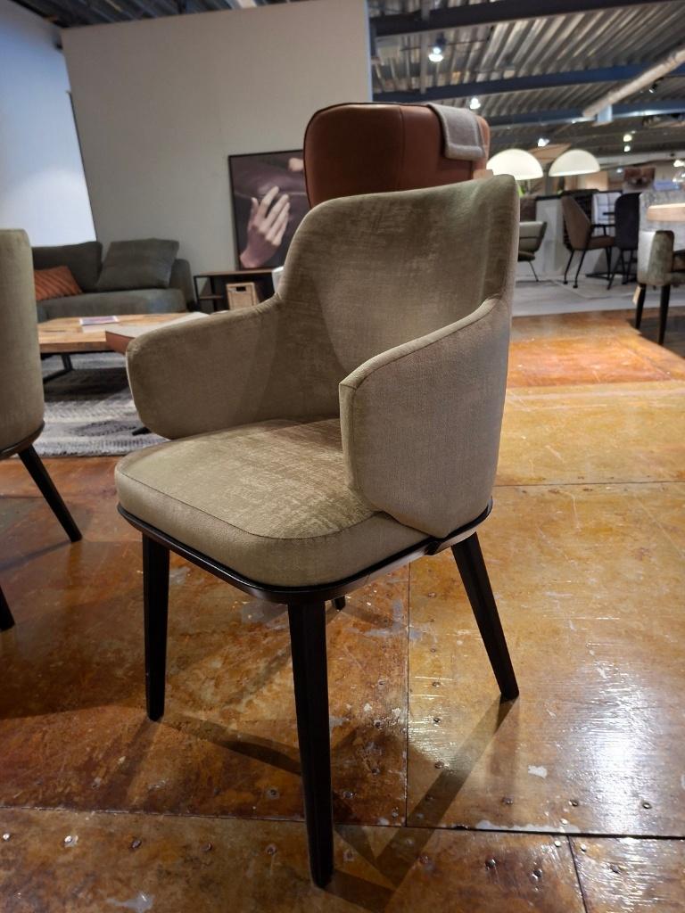 Set van 6 Bergen/Oslo stoelen PMP Furniture nu €999,-, Ophalen, Overige kleuren, Nieuw, Stof