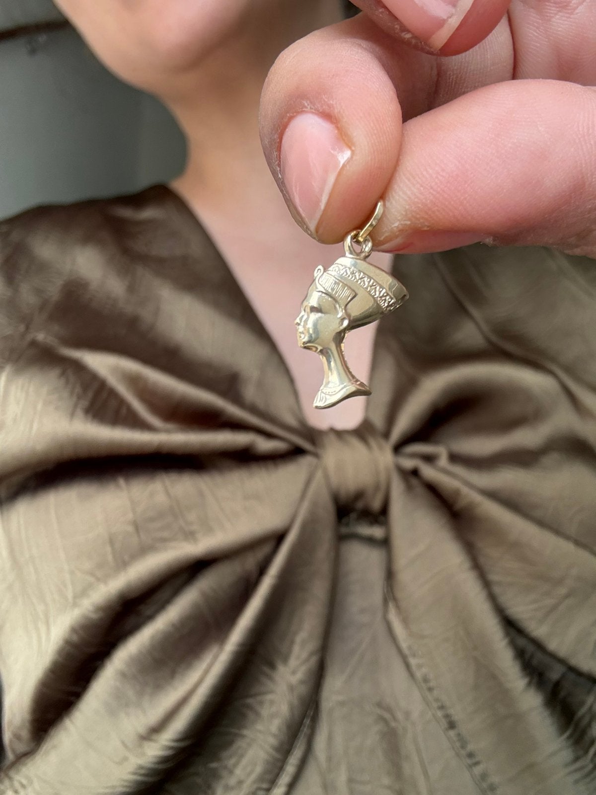 Vintage nefertiti hanger, Ophalen of Verzenden, Zo goed als nieuw, Nvt, Nvt