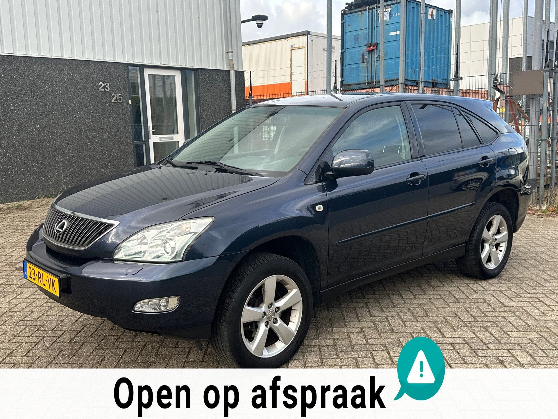Lexus RX 300 President Leer Automaat 2005, Auto's, Automaat, Gebruikt, Zwart, 2995 cc