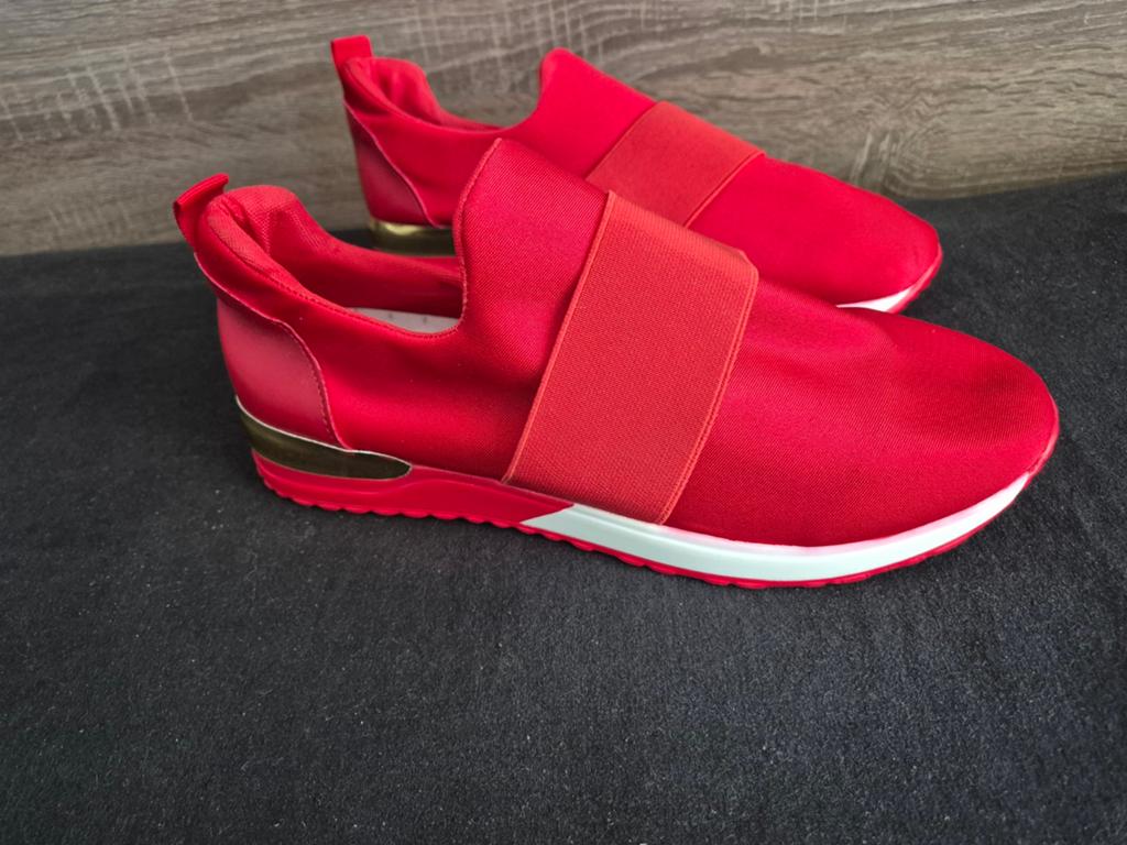 Schoenen 2 van 13, rode instapper maat 42, Instappers, Nieuw, Ophalen of Verzenden, Rood