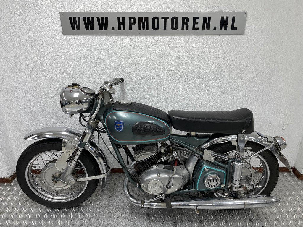 ADLER ADLER MB250 MB 250 ZEER UNIEK 6425 KM. ! ADLER MB 250, 250 cc, ADLER, Bedrijf, Toermotor