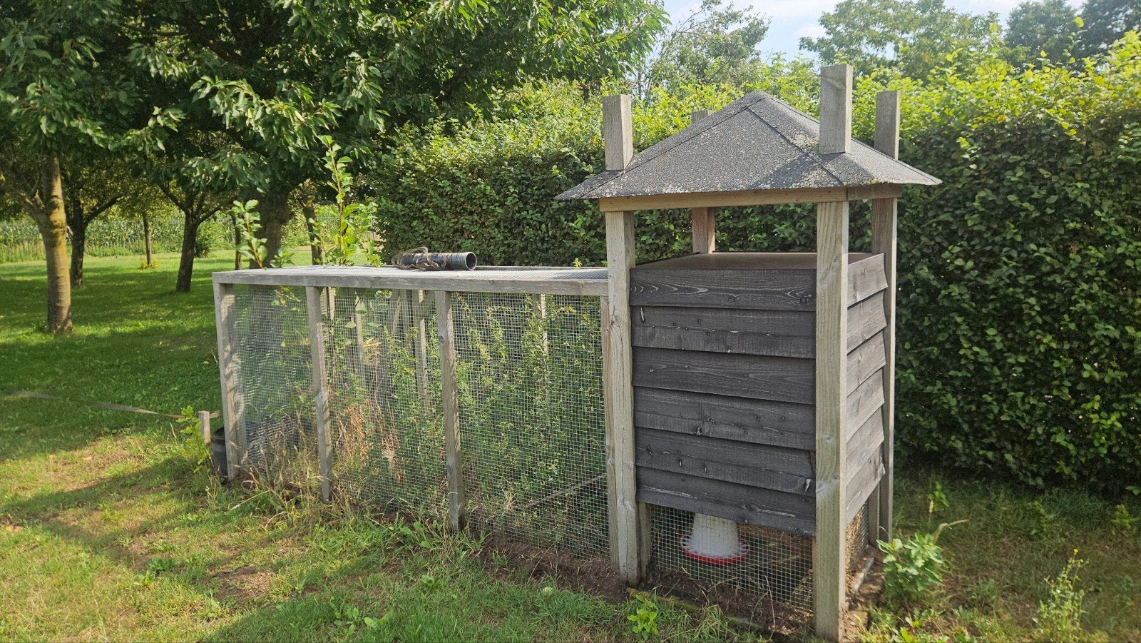 kippenhok met ren, Dieren en Toebehoren, Ophalen of Verzenden, Hout, Overige typen