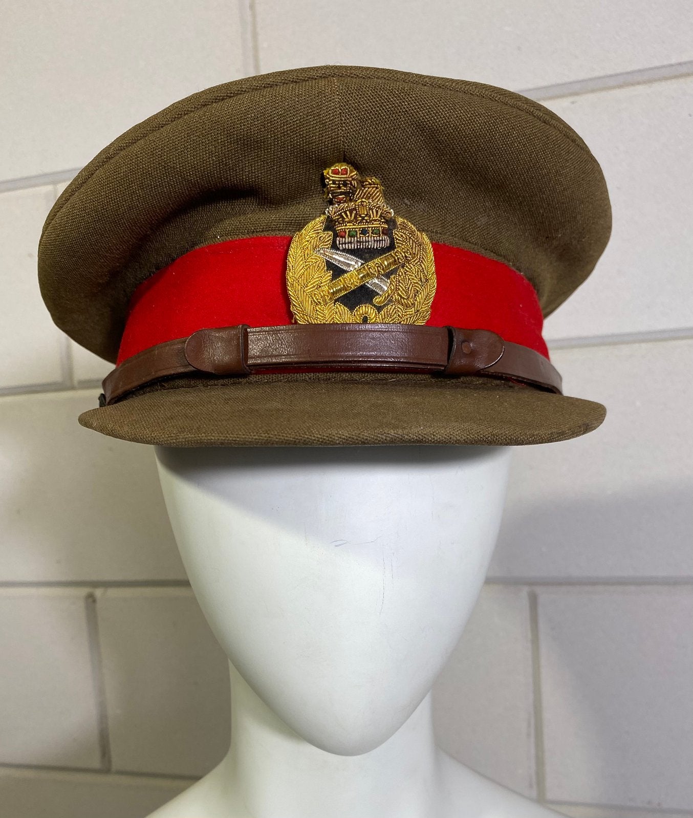 Britse General’s pet, Ophalen of Verzenden, Engeland, Helm of Baret