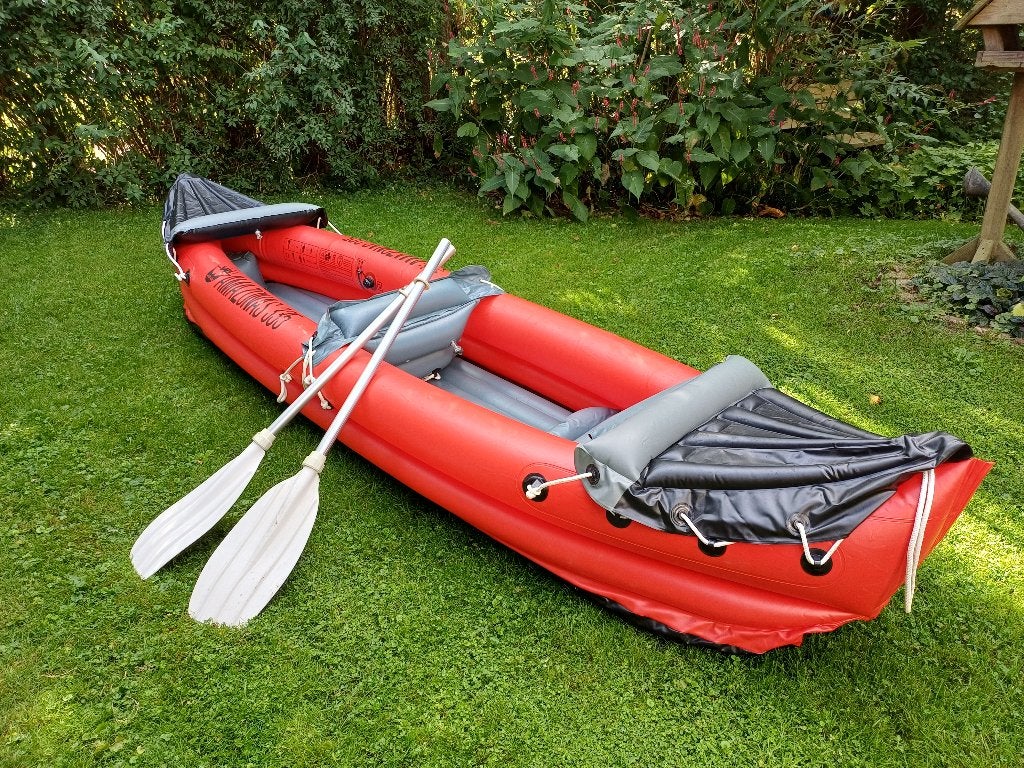 Opblaasbare kano Amazonas 335, Watersport en Boten, Kano's, Ophalen, Opblaasbaar, Overige typen, Twee personen
