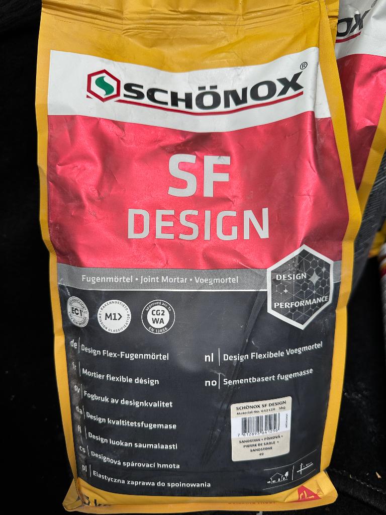 Schonox SF design voegwerk + kit (meerdere kleuren), Ophalen, Overige materialen, Wandtegels, Nieuw