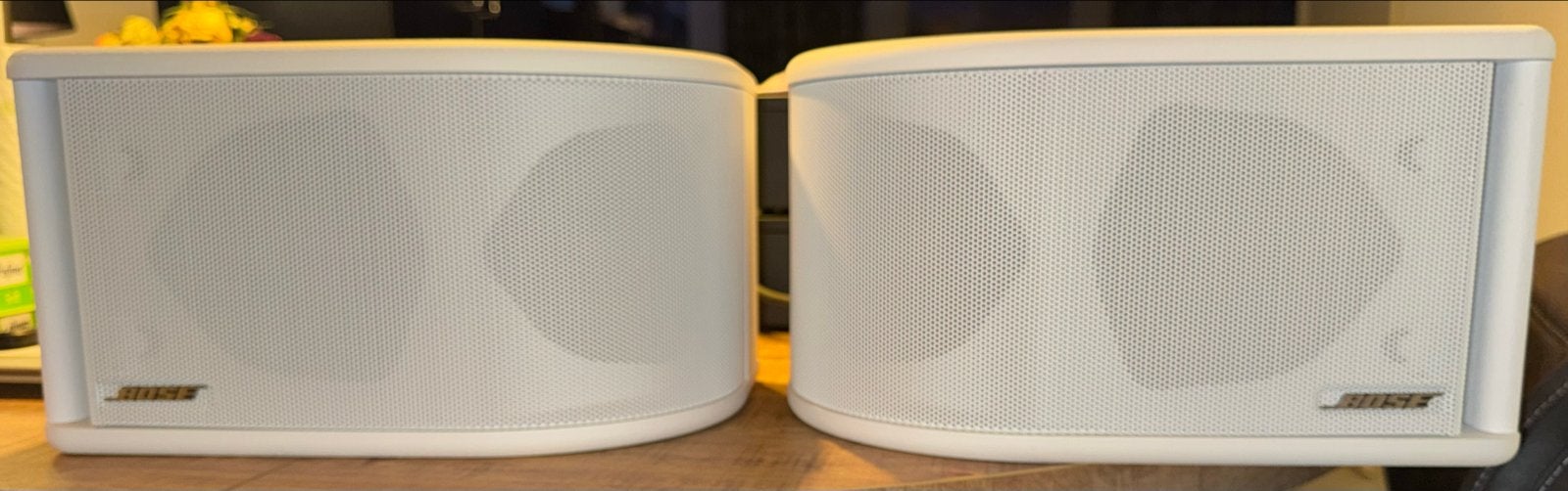 Bose 203 FreeSpace Luidsprekerset (Wit) met Muurbeugels, Ophalen, Inclusief muurbeugels, Speakerset, Zo goed als nieuw
