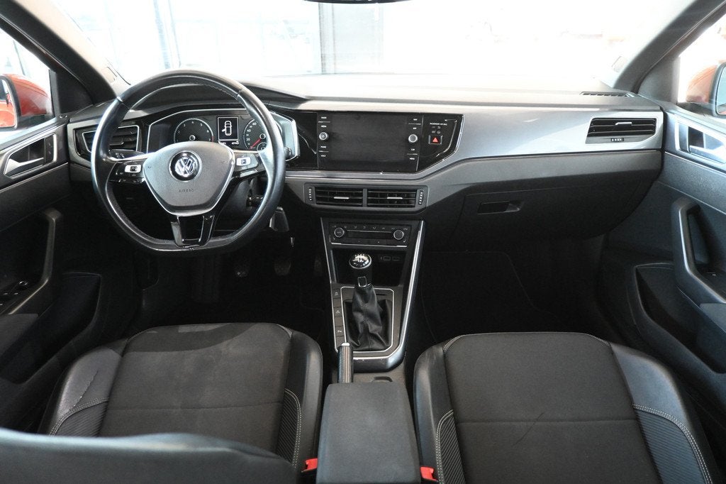 Volkswagen Polo 1.0 TSI Highline Clima Panoramadak Stoelverw, Auto's, Met garantie (alle), Origineel Nederlands, Bedrijf, Handgeschakeld