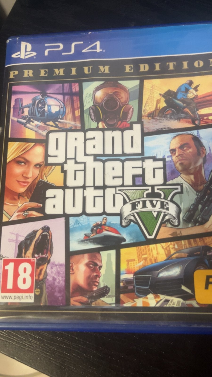 Grand Theft Auto V (GTA 5) Premium Edition PS4, Avontuur en Actie, Online, Gebruikt, Vanaf 18 jaar