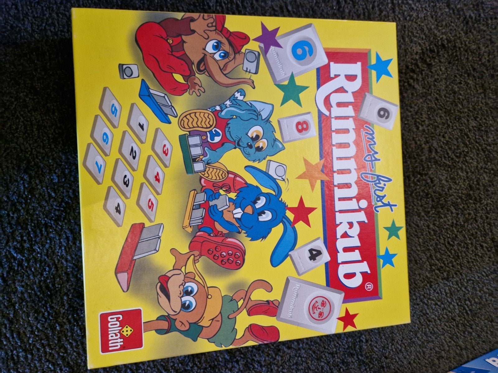 Rummikub Junior: Mijn Eerste Rummikub Spel, Drie of vier spelers, Ophalen, Gebruikt, Goliath