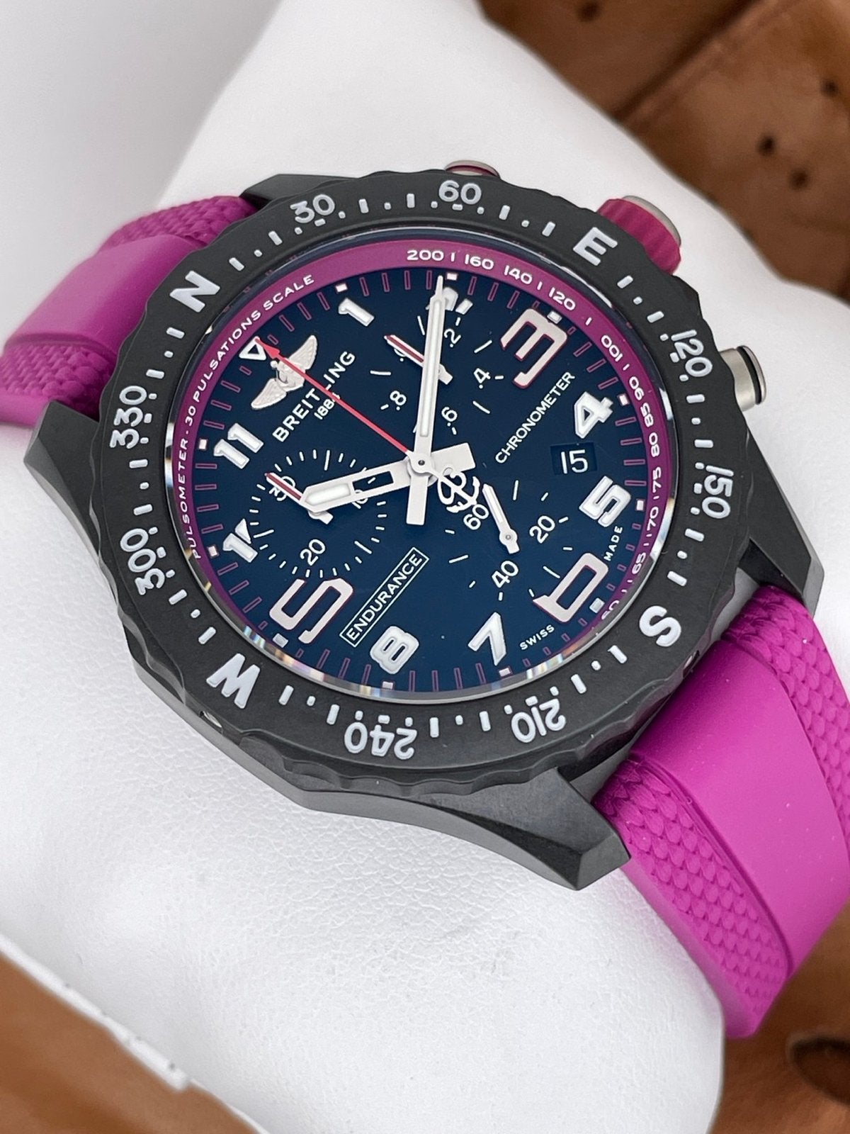 Breitling Endurance Pro X83310F61B1S1 - Breitlight, Quartz, Overige merken, Kunststof, Verzenden, Polshorloge