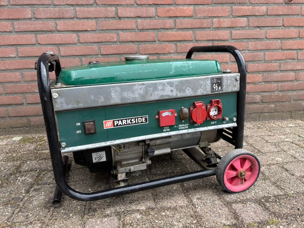 Aggregaat Parkside PSE 2800 A1, Ophalen, Gebruikt, Minder dan 5 kVA, Benzine