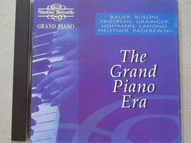 CD The Grand Piano Era, Ophalen of Verzenden, Modernisme tot heden, Zo goed als nieuw, Overige typen
