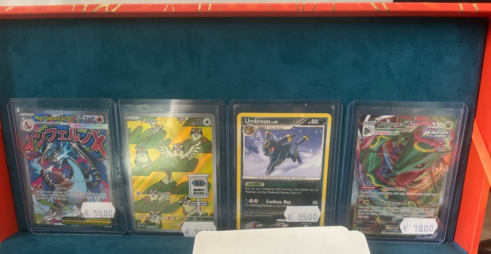 Pokémon Kaarten Collectie: Umbreon, Rayquaza VMAX en meer, Ophalen of Verzenden, Zo goed als nieuw, Meerdere kaarten
