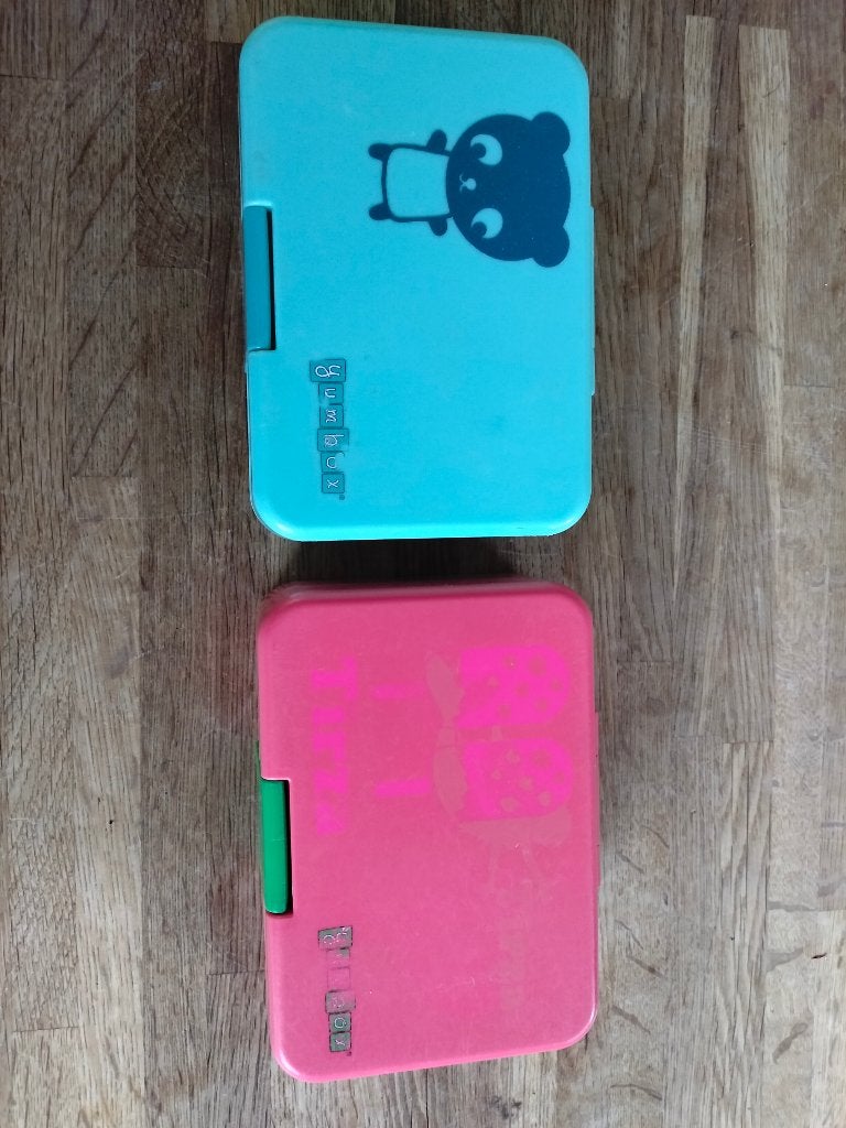 2* bentobox yumbox fruitbakje, Ophalen of Verzenden, Gebruikt