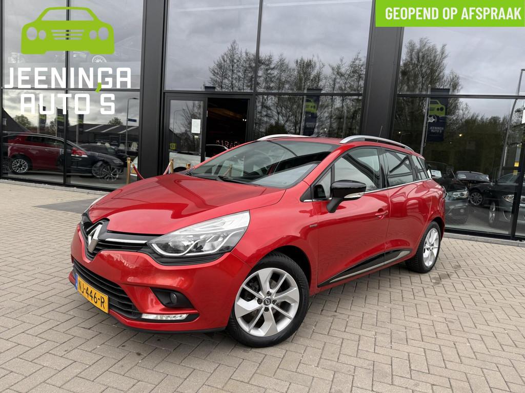 Renault Clio Estate TCe 90 Limited|Navi|PDC|Trekhaak, Auto's, Renault, Voorwielaandrijving, 898 cc, Gebruikt, 580 kg