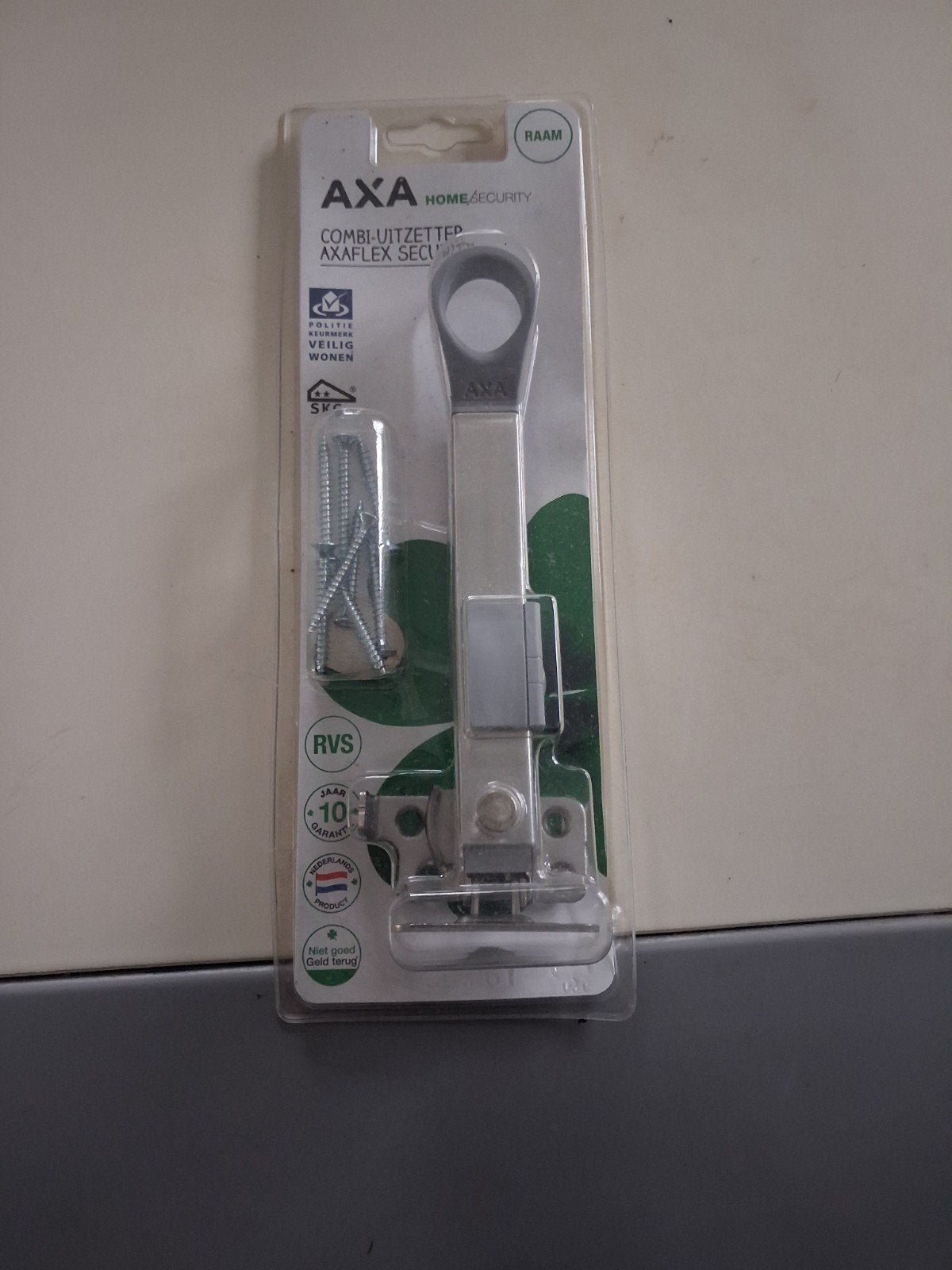 AXA Raam Combi-uitzetter Axaflex Secu RVS, Ophalen, Nieuw, Rvs, Overige typen