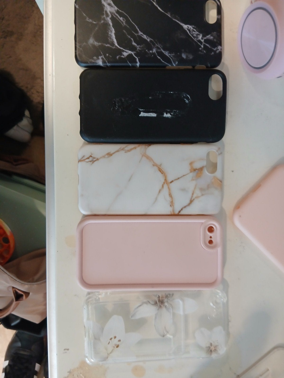 5 iPhone hoesjes - Diverse stijlen en kleuren, Ophalen of Verzenden, Gebruikt