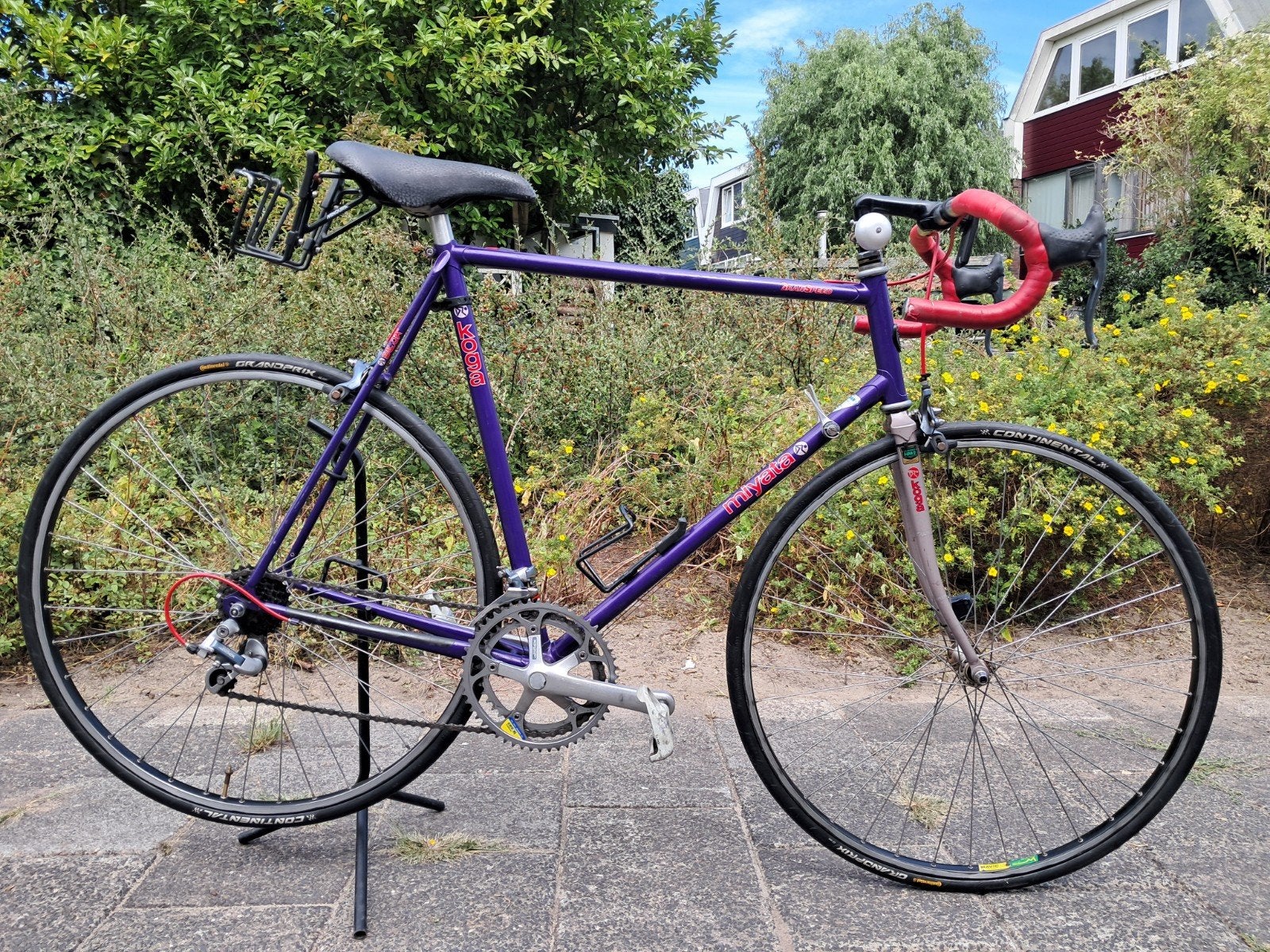 Koga Miyata GranSpeed 60 cm frame size, Ophalen, 28 inch, Staal, Velgrem