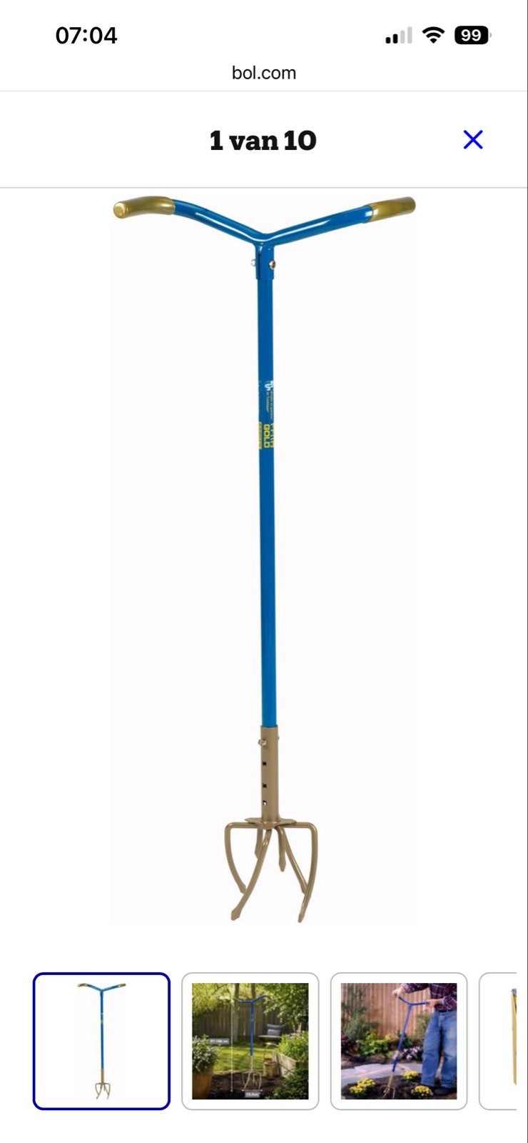 Tuinklauw - Handige Tuin Cultivator voor Moeiteloos Werken, Ophalen of Verzenden, Nieuw, Cultivator