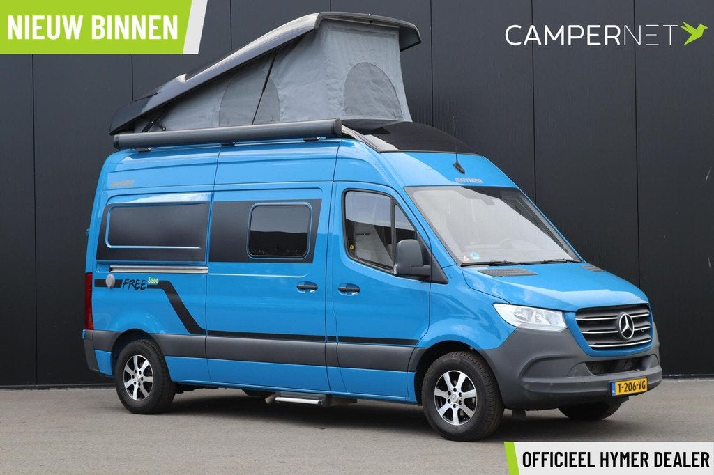 Hymer Free S 600 Blue Evolution 170pk Automaat | Hefdak | 5., Automaat, Buscamper of Camperbus, Bedrijf, Diesel