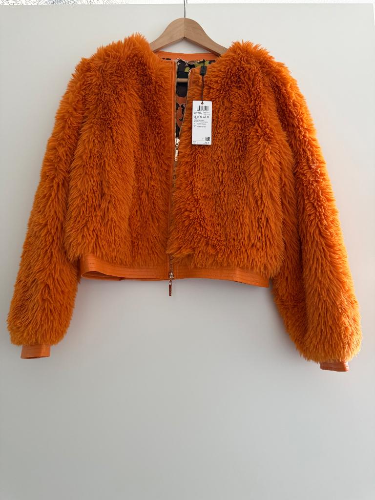 Marc Cain oranje jas, Maat 38/40 (M), Verzenden, Nieuw, Oranje