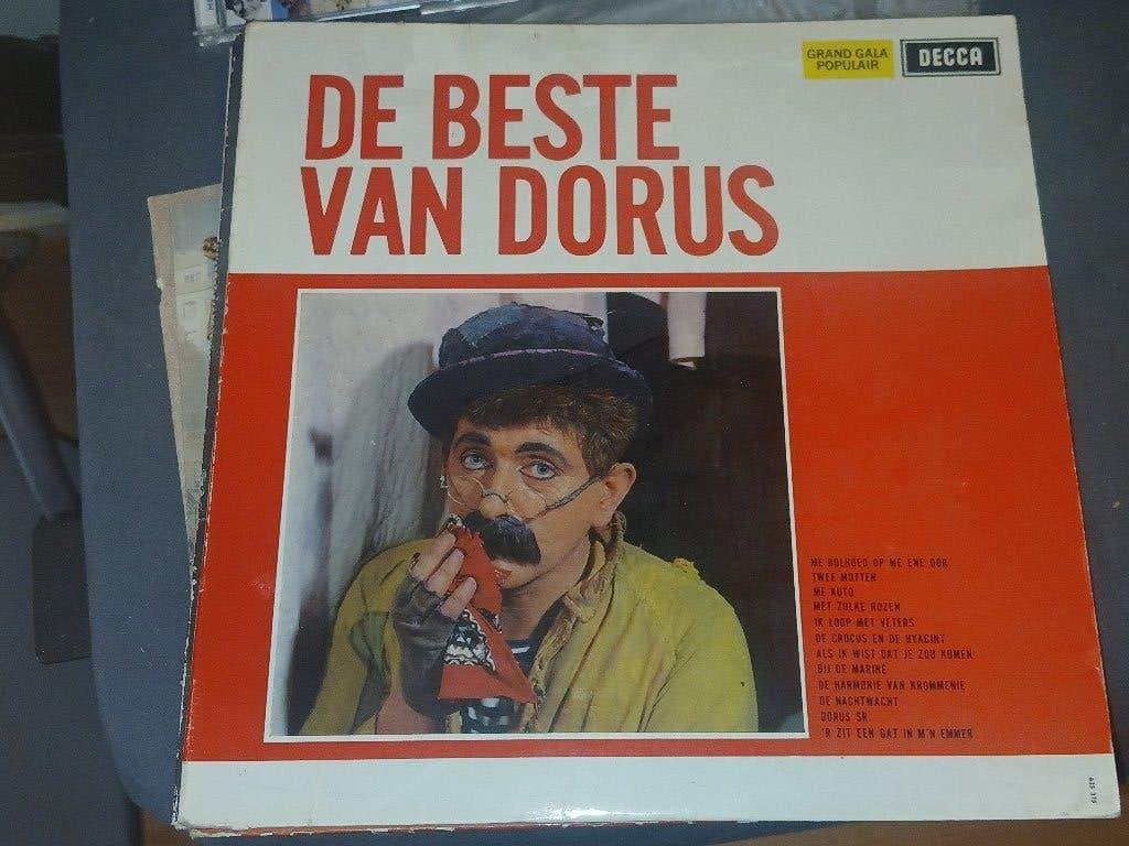 3 lp's van DORUS ( Tom Manders), Cd's en Dvd's, LP, Gebruikt, Ophalen of Verzenden, Levenslied of Smartlap