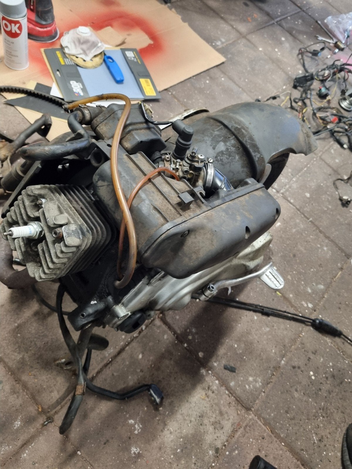 Piaggio 2t blok, Ophalen, Zo goed als nieuw, Blok, Piaggio