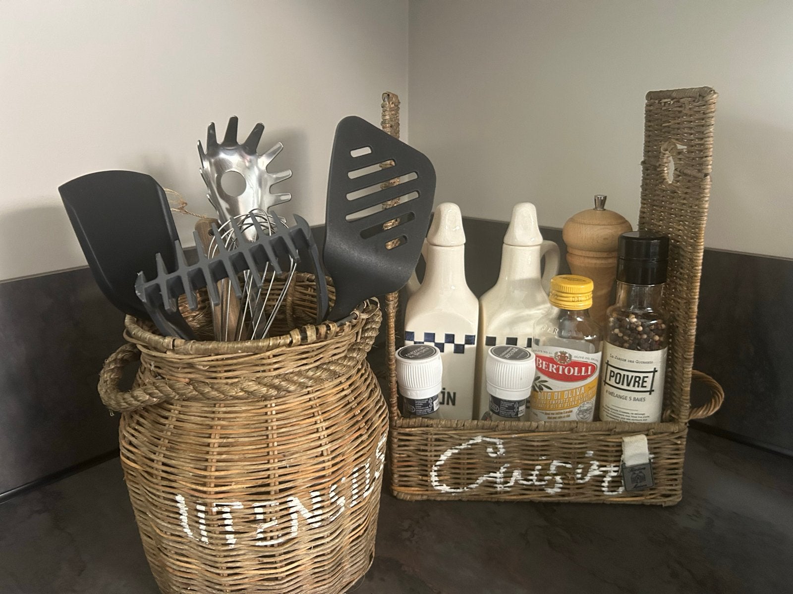 Keukenorganizers zonder toebehoren, Ophalen of Verzenden, Natuurlijk materiaal, Bruin, Riviera Maison