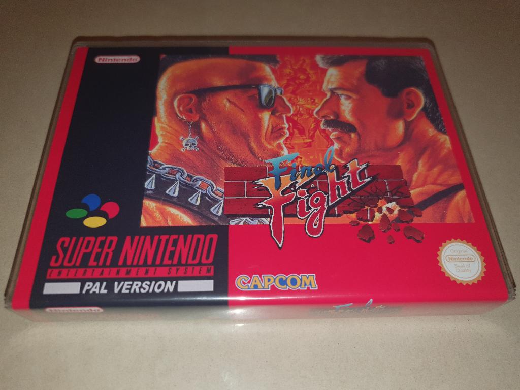 Final Fight SNES Game Case, Spelcomputers en Games, Games | Nintendo Super NES, Zo goed als nieuw, Vechten, 1 speler, Vanaf 3 jaar