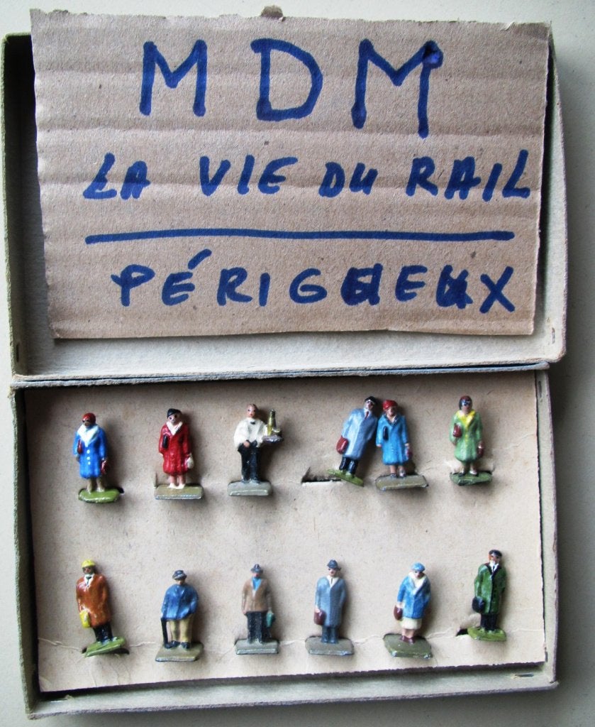 MDM H0 Périgueux 12 REIZIGERS gegoten in OVP1955 Märklin 800, Hobby en Vrije tijd, Modeltreinen | H0, Overige merken, Gelijkstroom of Wisselstroom