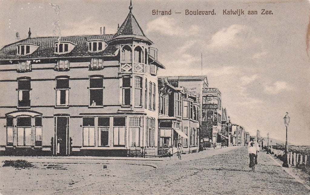 703-448-013 Strand Boulevard Katwijk aan Zee, Verzamelen, Ansichtkaarten | Nederland, Verzenden, Voor 1920, Zuid-Holland