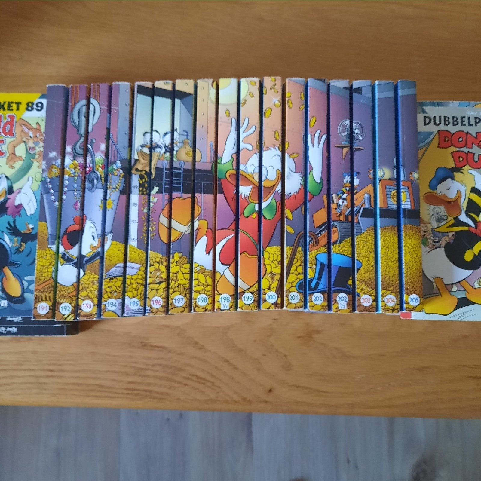 Donald Duck Pocket collectie 191-205, Complete serie of reeks, Ophalen of Verzenden, Zo goed als nieuw