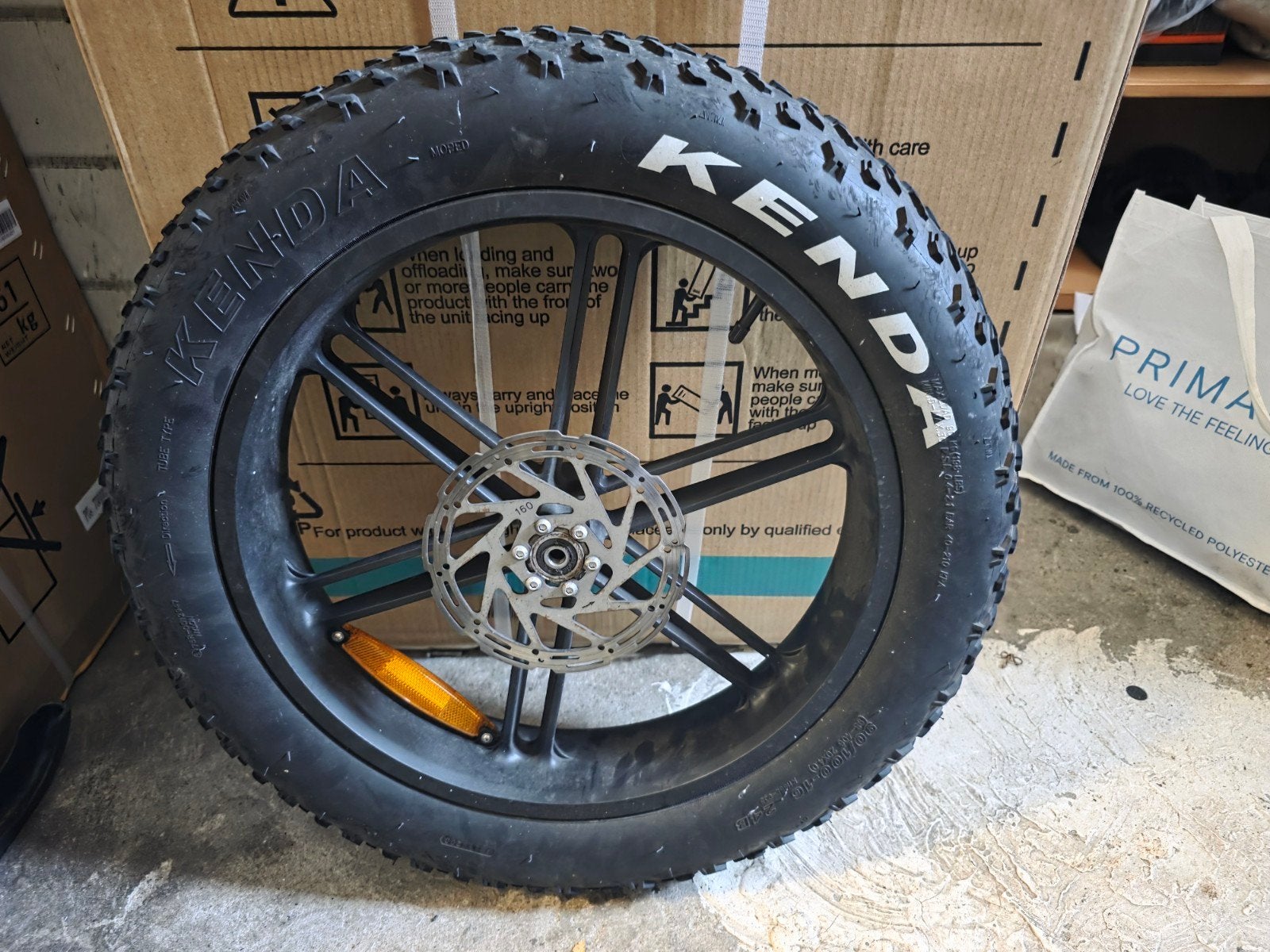 Voorband V20 Pro Fatbike - Zo goed als nieuw, Wiel, Ophalen of Verzenden, Zo goed als nieuw, Fatbike