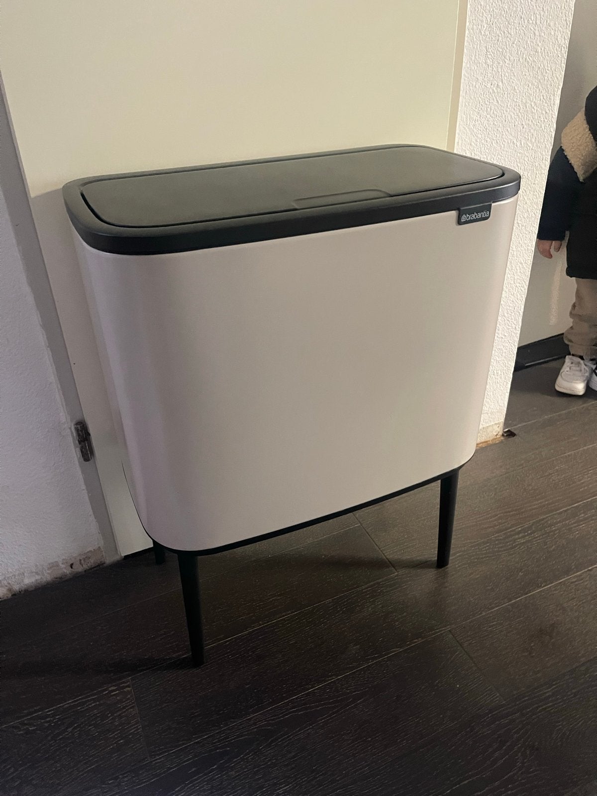 Brabantia Bo Touch Bin - Afvalscheiding - 2x30L, Ophalen, 40 liter of meer, Zo goed als nieuw, 75 – 100