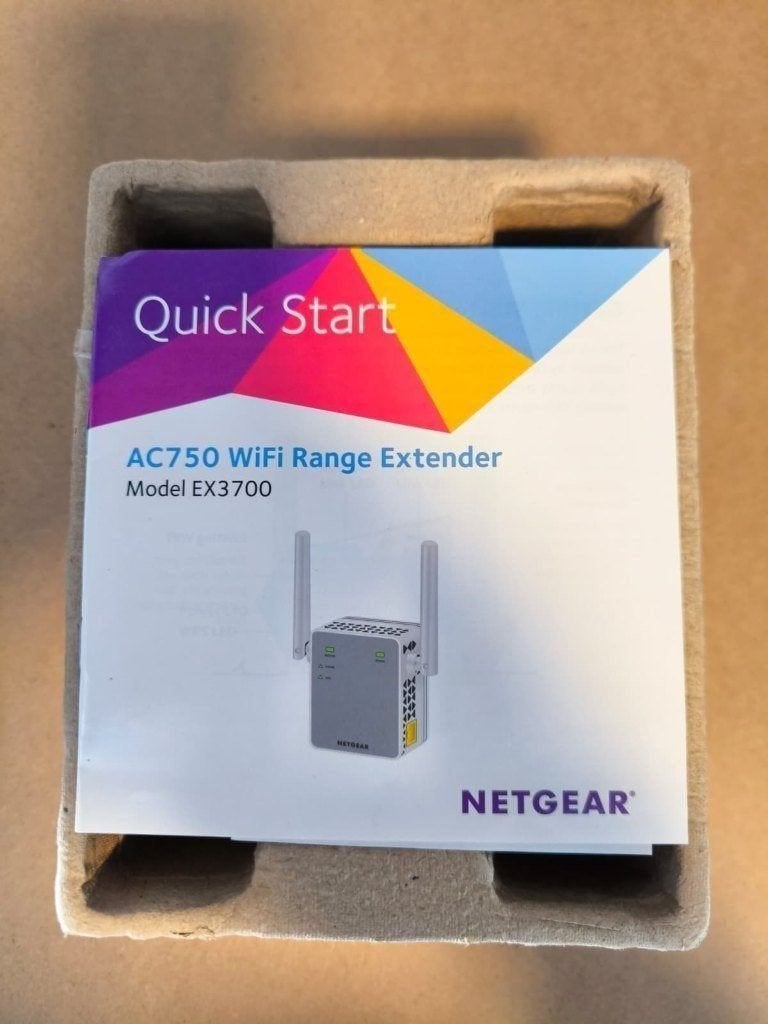 NETGEAR EX3700 - Wifi versterker - 750 Mbps, Ophalen of Verzenden, Nieuw