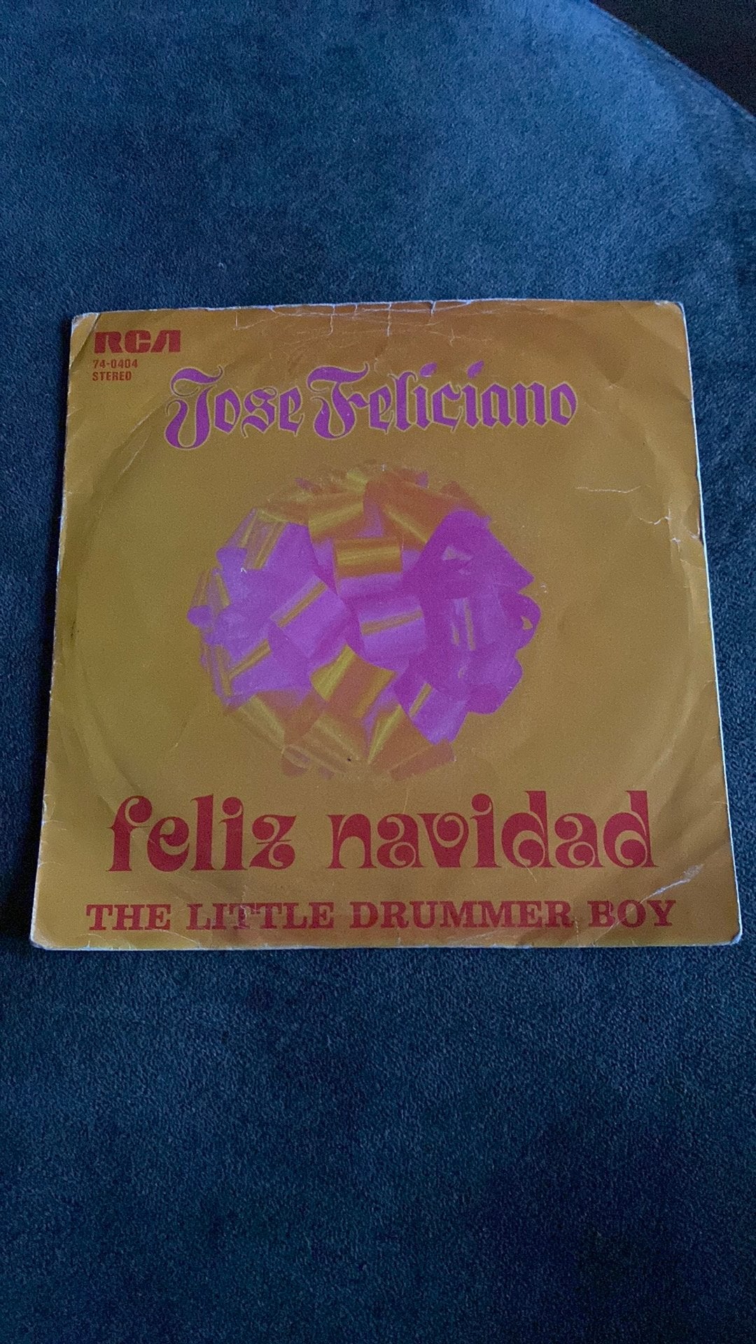 Vinyl single Jose Feliciano - Feliz navidad, Cd's en Dvd's, Vinyl Singles, Ophalen of Verzenden, Zo goed als nieuw, Pop