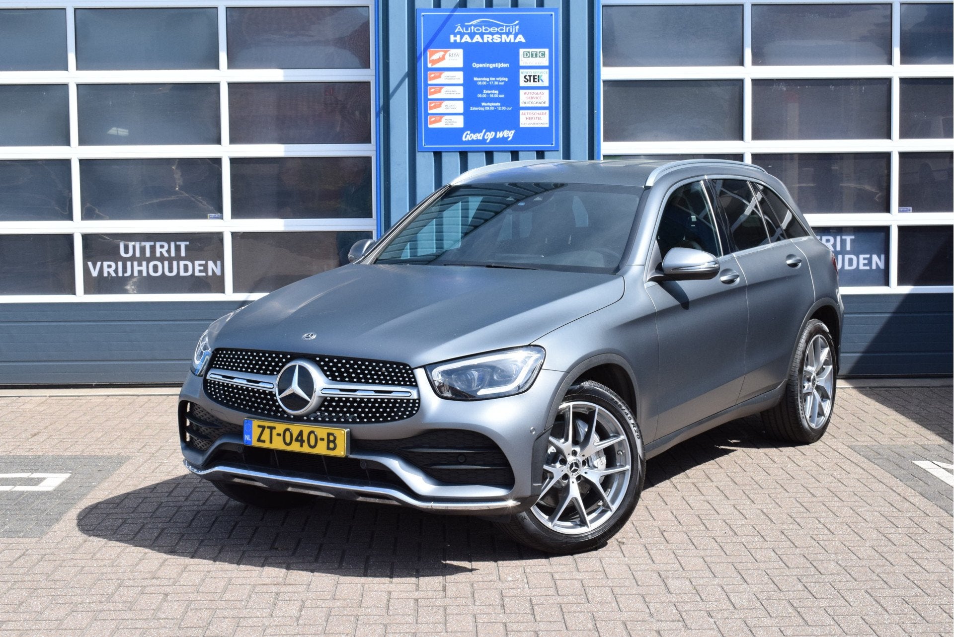 Mercedes-Benz GLC 200d Premium AMG Navi Trekhaak Automaat, Auto's, Mercedes-Benz, Automaat, Achterwielaandrijving, Gebruikt, Origineel Nederlands