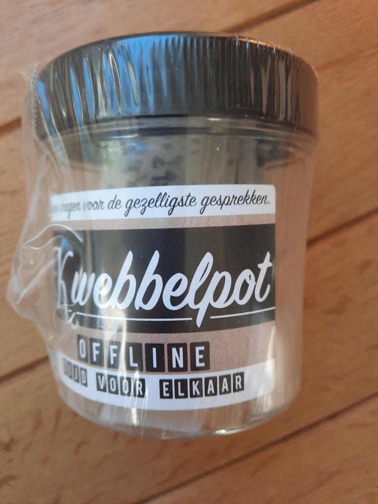 Kwebbelpot pot voor een Avondje Gezelligheid, Ophalen of Verzenden