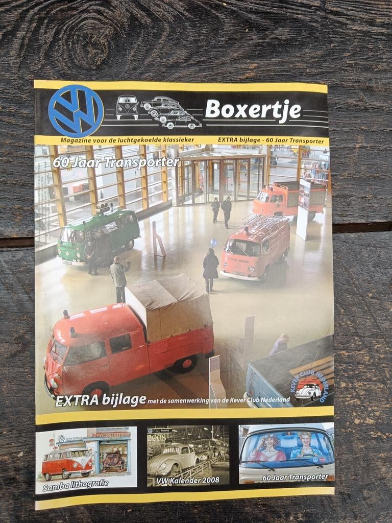 Boxertje Magazine - 60 Jaar Transporter, Ophalen of Verzenden, Gelezen, Volkswagen