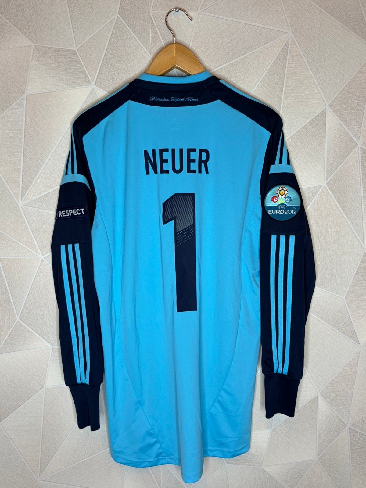 Duitsland Keeper 2012 Neuer, Sport en Fitness, Voetbal, Shirt, ., Zo goed als nieuw, .