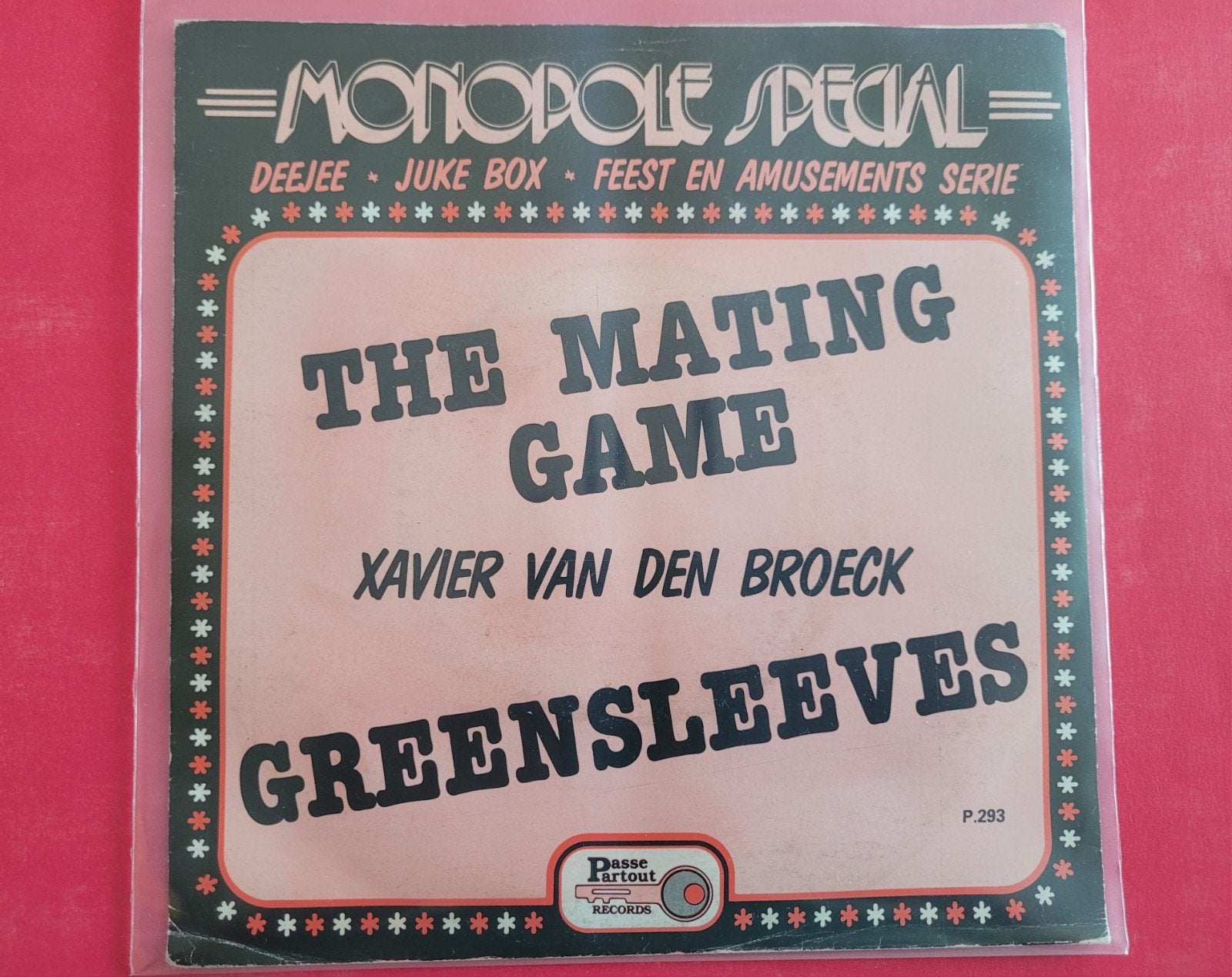 Xavier van den Broeck - The mating games - Greensleeves., Ophalen, Zo goed als nieuw, Overige formaten, Levenslied of Smartlap