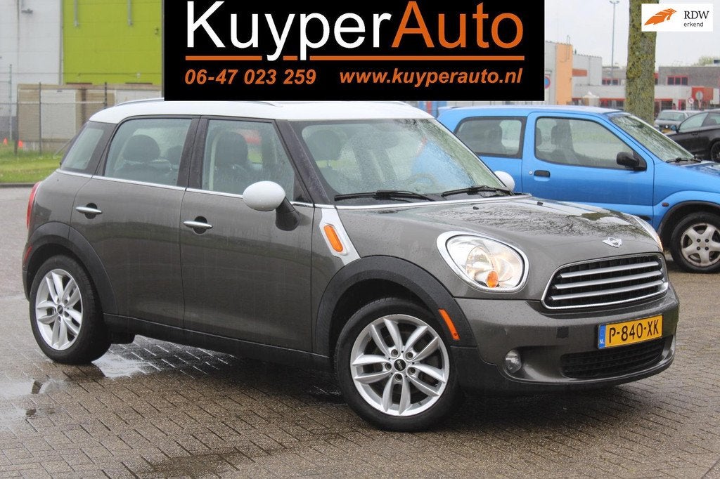 Mini Mini Countryman 1.6 Cooper ALL4 Chili, vol leder, pano,, Voorwielaandrijving, Euro 5, Gebruikt, 122 pk