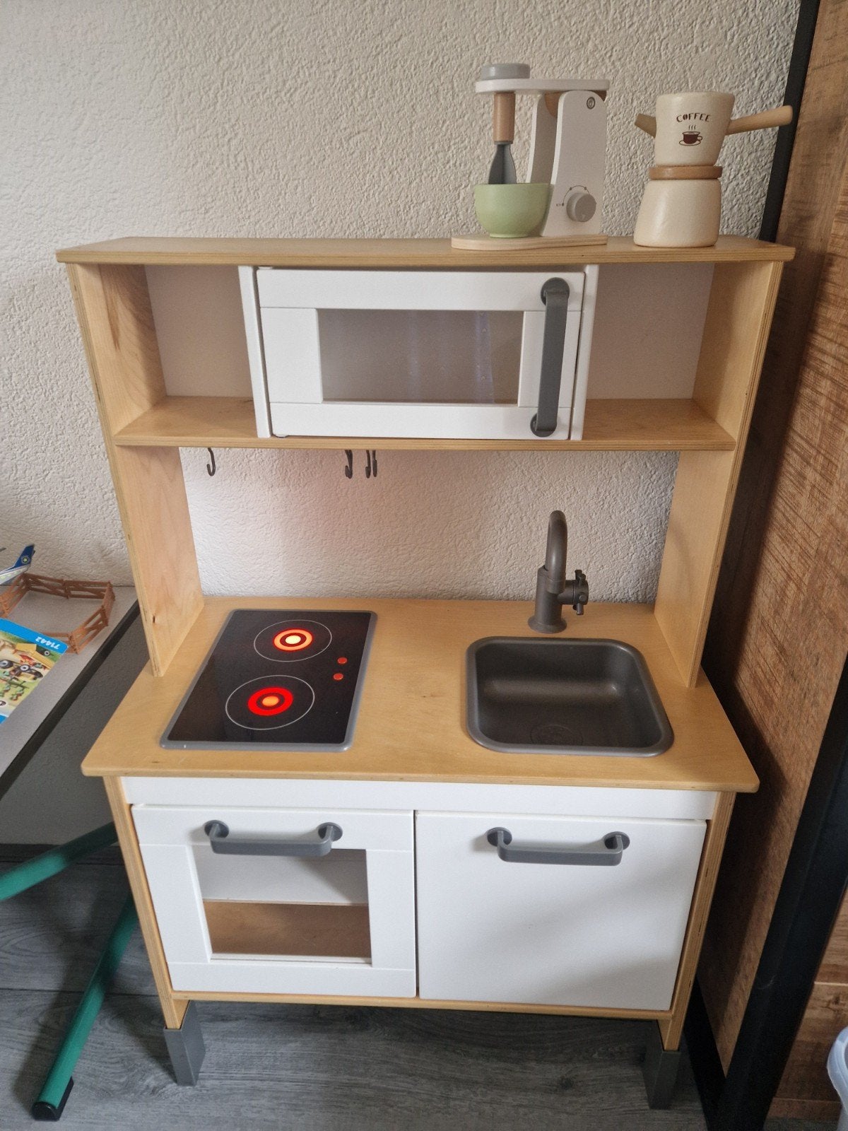 Houten speelgoed keuken in perfecte staat, Ophalen, Zo goed als nieuw