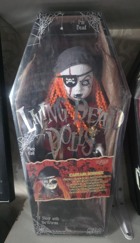 Living dead dolls Captain Bonny. Geseald, Ophalen of Verzenden, Nieuw, Pop