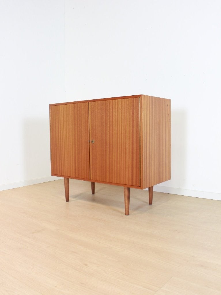 klein dressoir vintage teak, Ophalen, Gebruikt, 150 tot 200 cm, 25 tot 50 cm