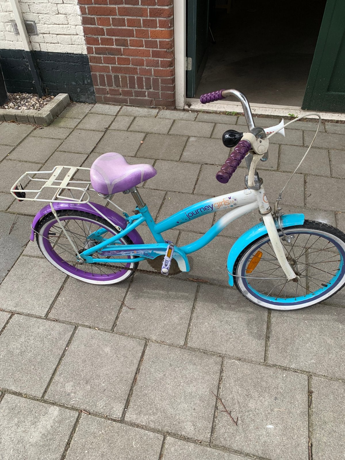 Leuke kinderfiets, Minder dan 47 cm, Ophalen of Verzenden, Gebruikt, Staal