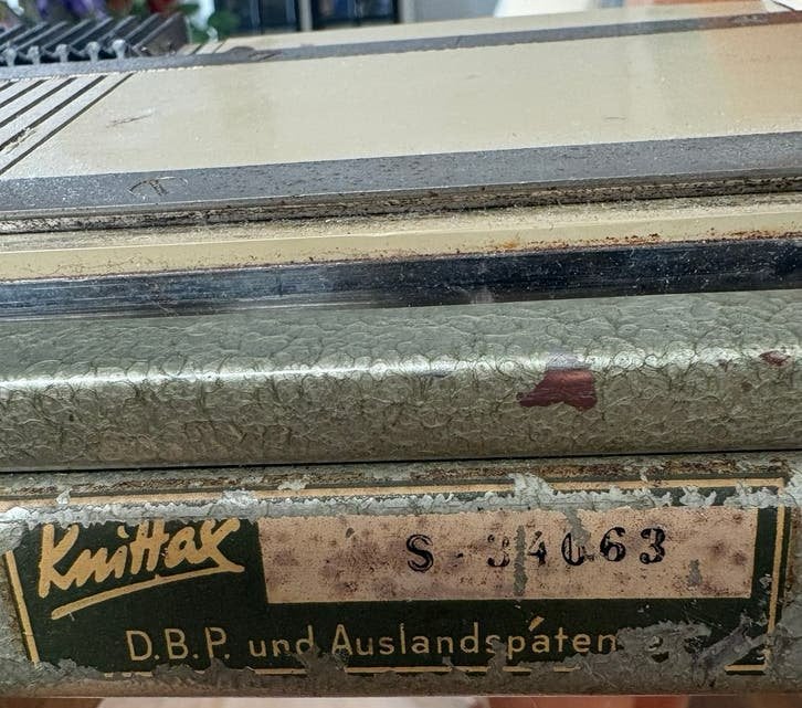 Knittax breimachine S 34063, Ophalen of Verzenden, Gebruikt, Naaimachine, Overige merken