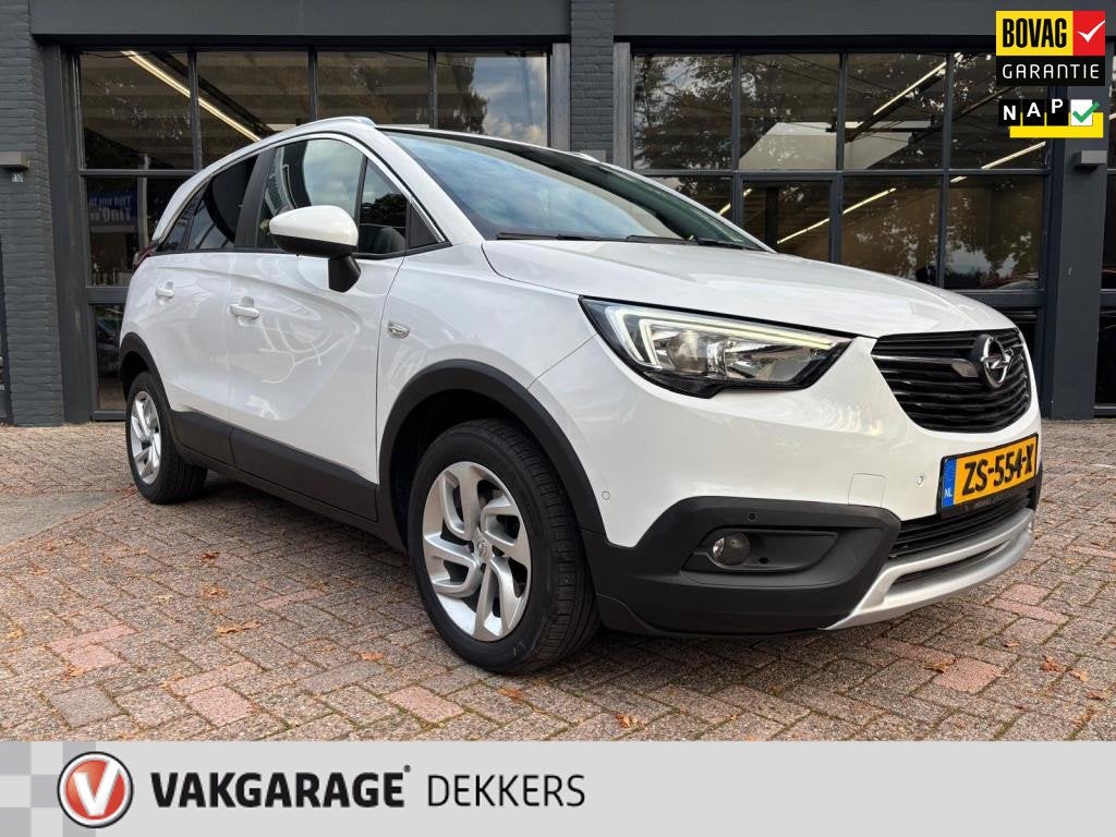 Opel Crossland X 1.2 Turbo Innovation Automaat (nieuwe distr, Auto's, 840 kg, Gebruikt, Euro 6, Wit